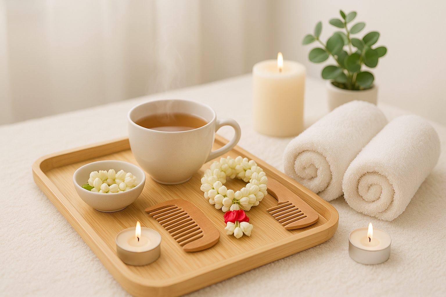Home Spa Setup